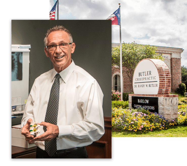 Chiropractor Flower Mound TX Randy Butler DC in Office Chiropractor Flower Mound TX Randy Butler